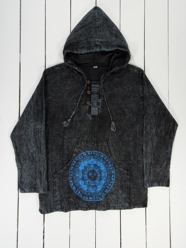 Screen Print Hooded Top by Gringo