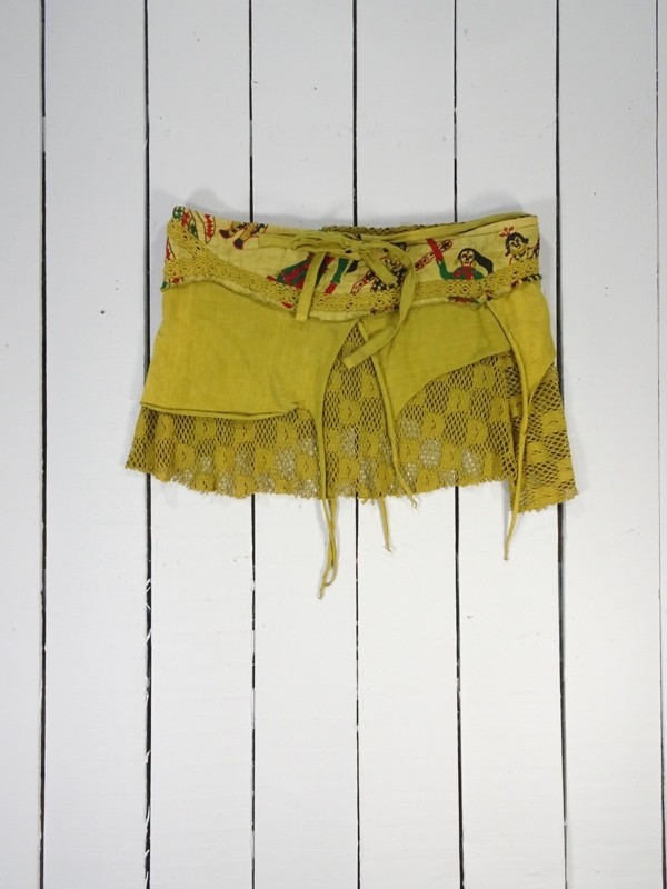 Short wrap festival skirt by Gringo