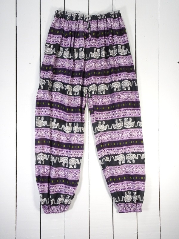 Elephant Print Pants by Gringo