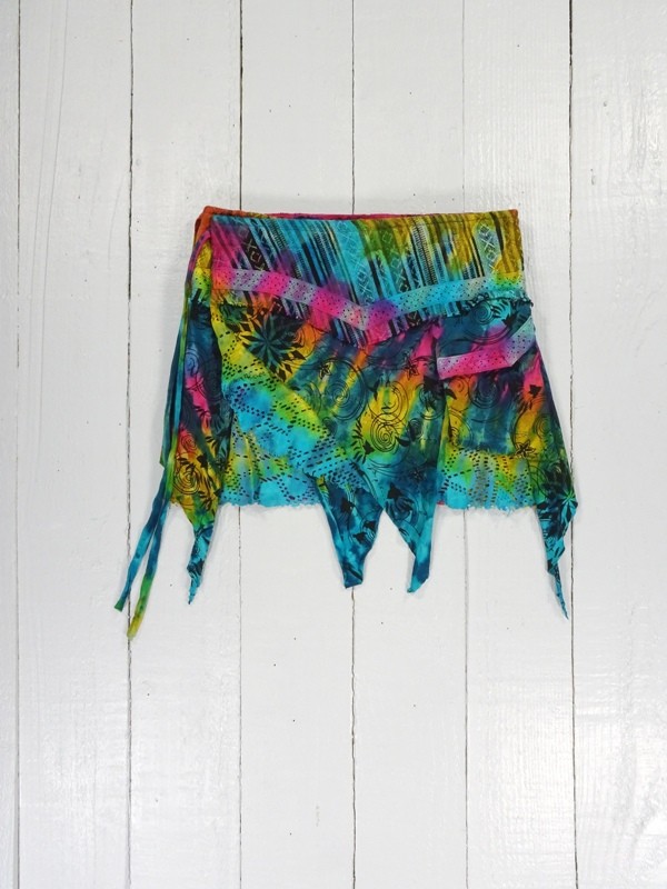 TIE Dye short Skirt