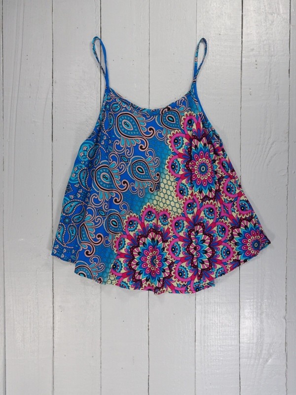 Print Strappy Top