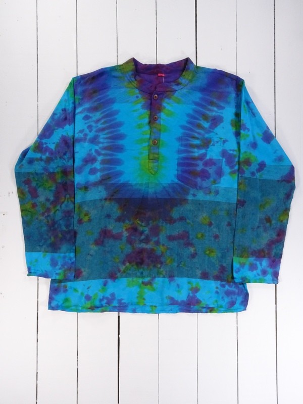 Tie Dye Grandad Shirt