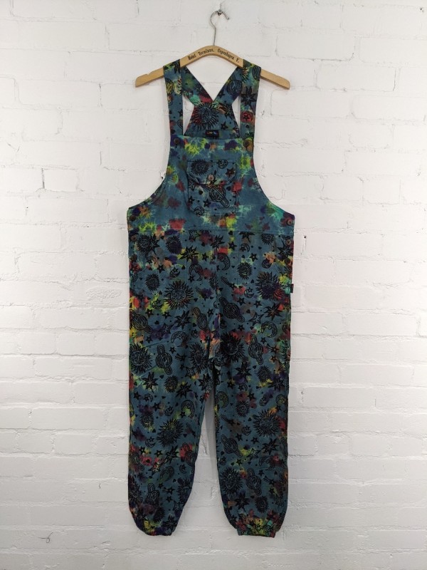 Print Dungarees