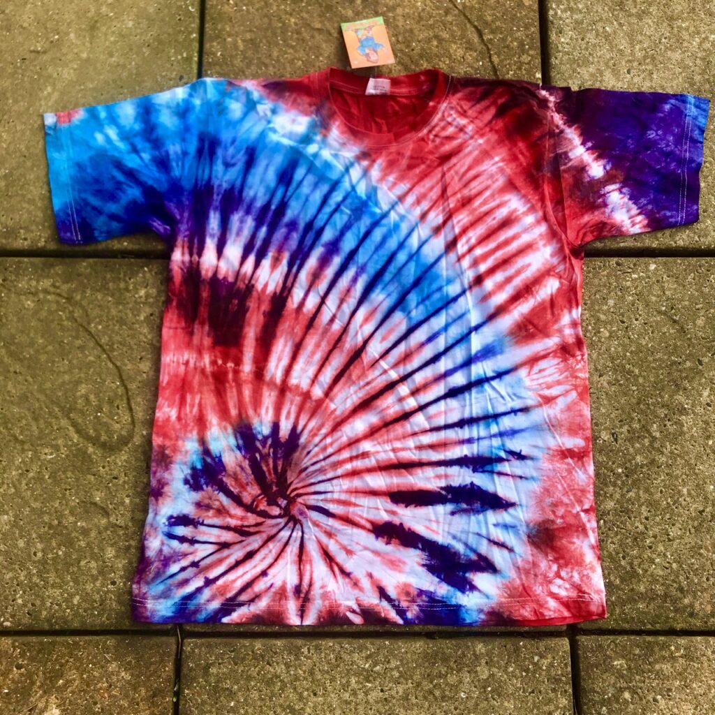 The Best Assorted Tie Dye Tee Shirt by Hippy Buddy