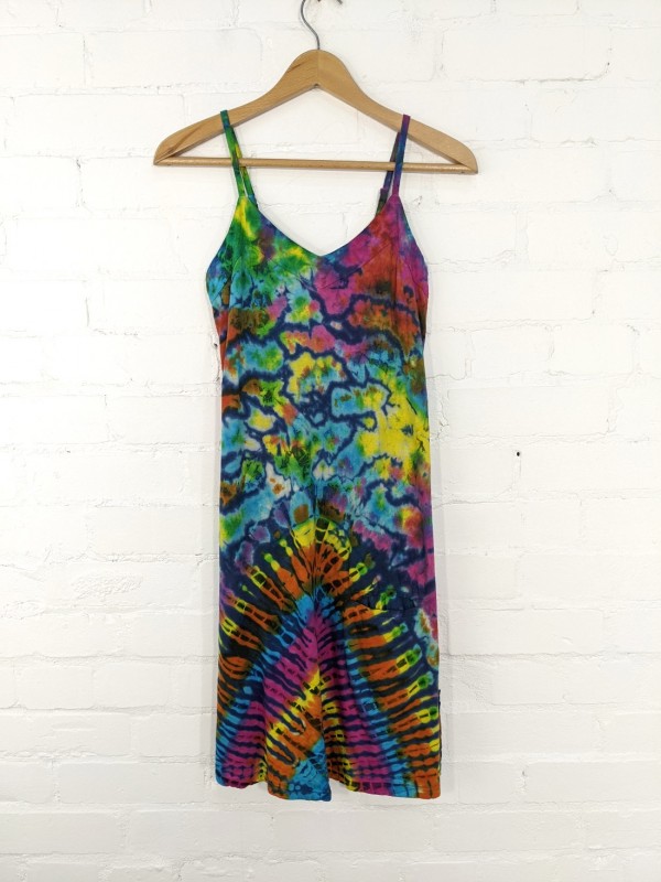 Tie Dye Short Dress