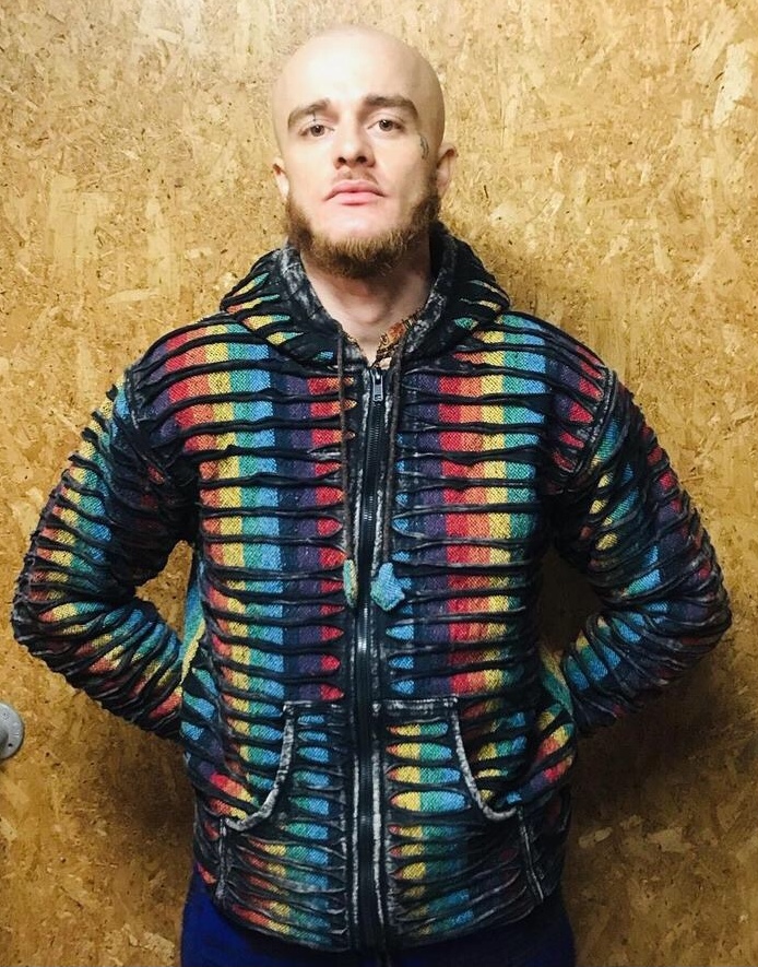 Rainbow Gheri Cotton Fleece Lined Jacket by Gringo