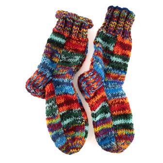 100% Wool Multi Knit Socks