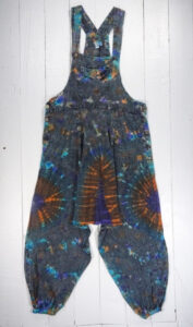 Tie Dye Harem Dungarees image 0