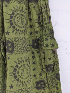 Screen Print Cargo Pants image 1