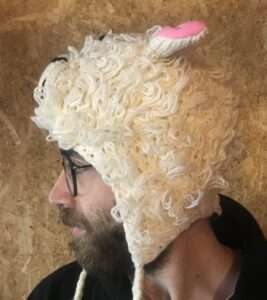 100% Wool Sheep Hat image 3