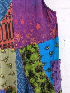 Patchwork Dungaree-Jumpsuit image 2