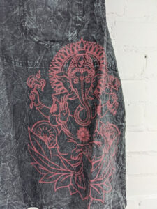 Ganesh Print Dungaree Dress image 2