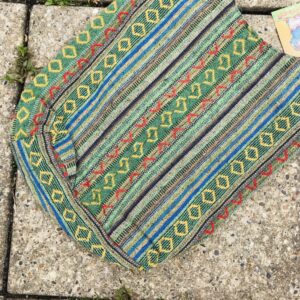 Assorted Cotton Gheri Stripe Shoulder Bag by Hippy Buddy image 11