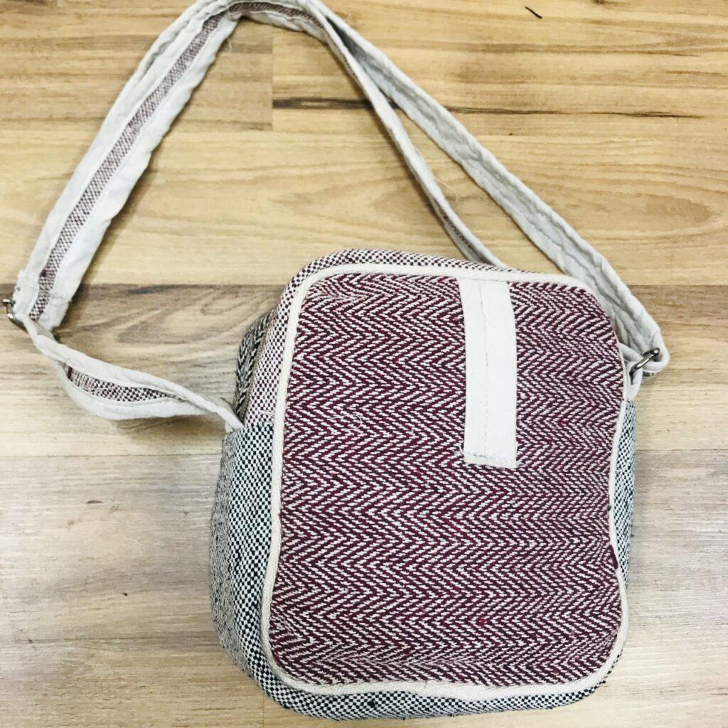 Assorted Hemp Small Shoulder Bag by Hippy Buddy image 2