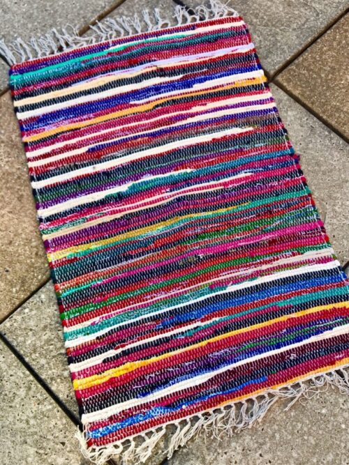 Small Rag Rug 60 x 90cms by Namaste image 0