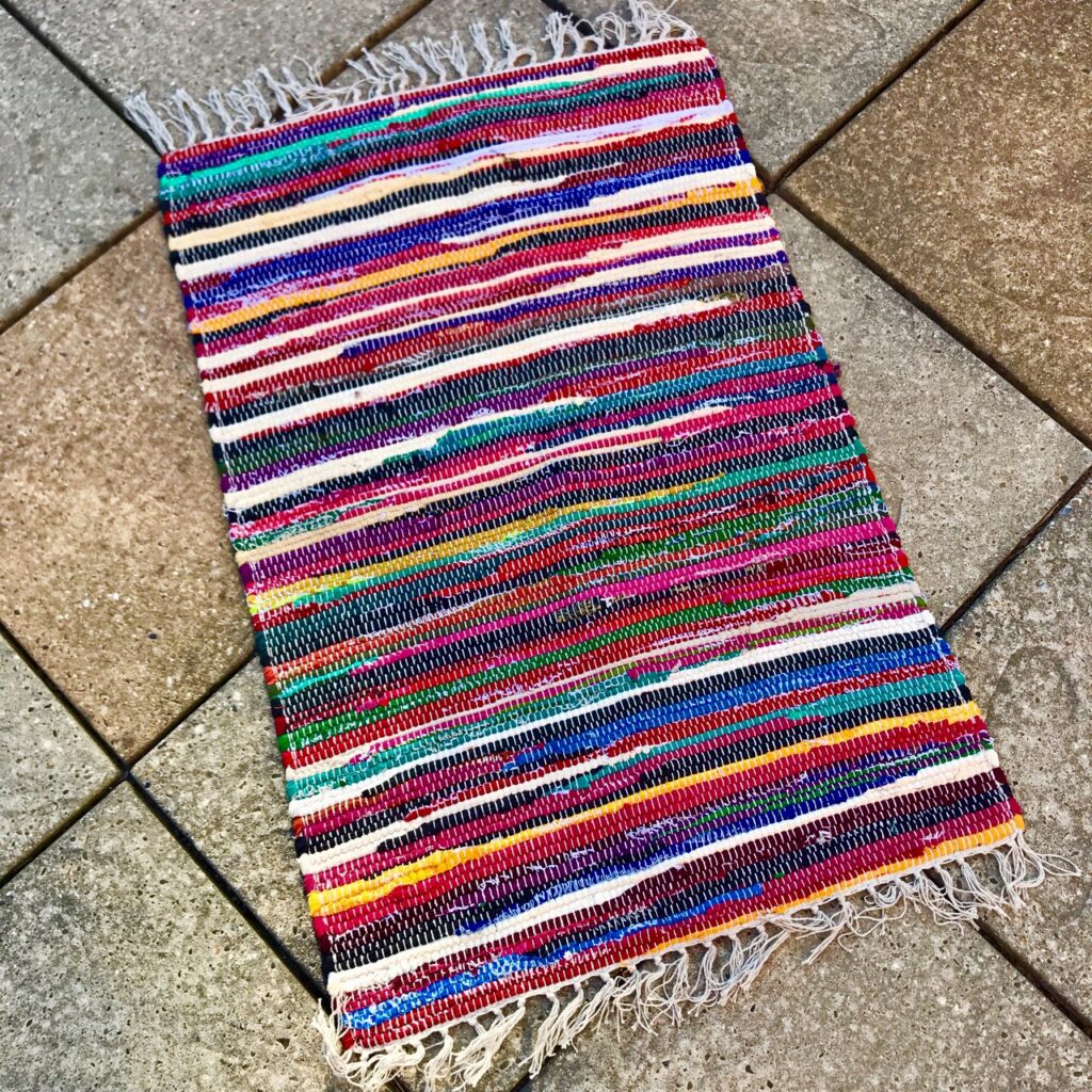 Small Rag Rug 60 x 90cms by Namaste