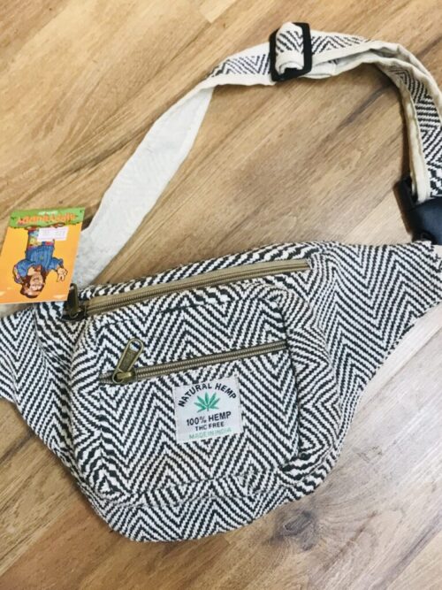 Assorted Nepalese Hemp Bumbag by Hippy Buddy image 2
