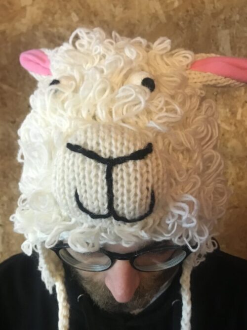 100% Wool Sheep Hat image 0