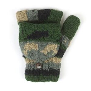 100% Wool Assorted Knit Hunt Gloves image 0