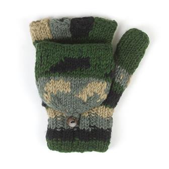 100% Wool Assorted Knit Hunt Gloves image 0