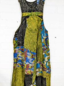 Harem Patchwork Camo Print Dungarees by Gringo image 2