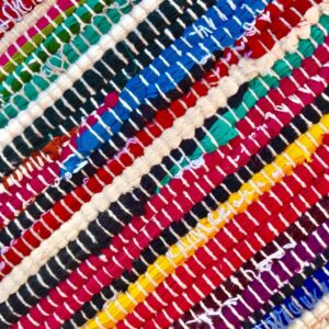 Small Rag Rug 60 x 90cms by Namaste image 1