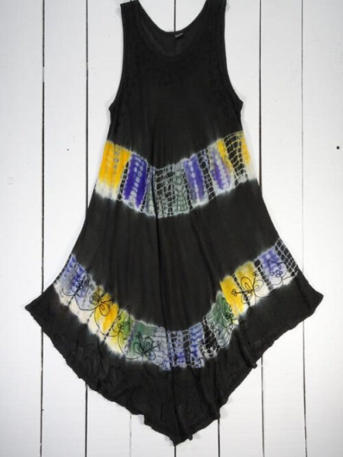 Tie Dye Viscose sleeveless dress by Gringo image 0