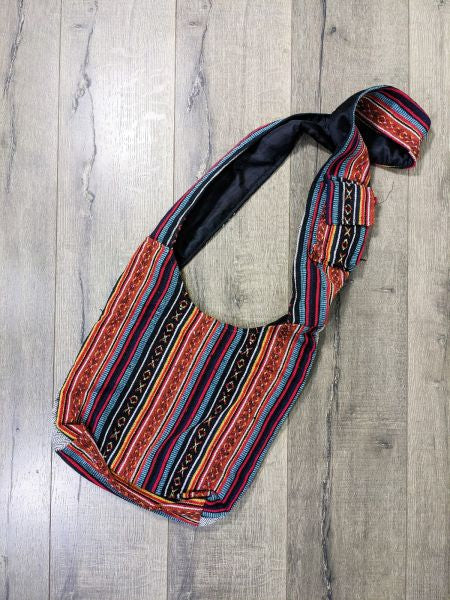 Cotton Natural Mushroom 🍄 Detailing Shoulder Bag by Gringo