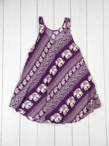 Elephant Print short Dress by Gringo image 0