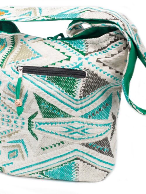 Nepalese Shoulder Bag Green
