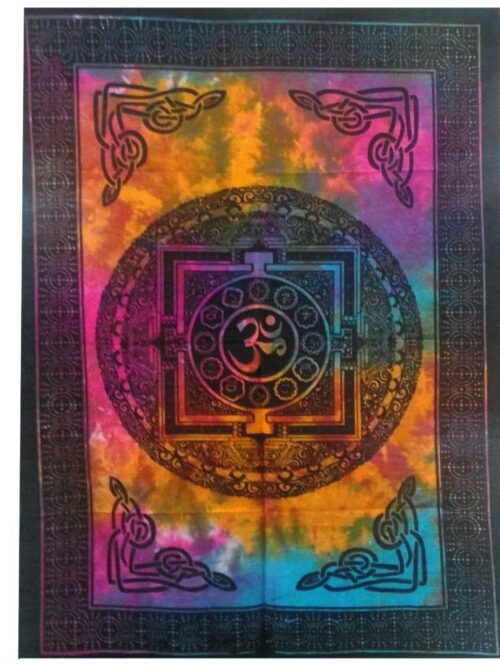 Cotton Wall Art - Sacred OM