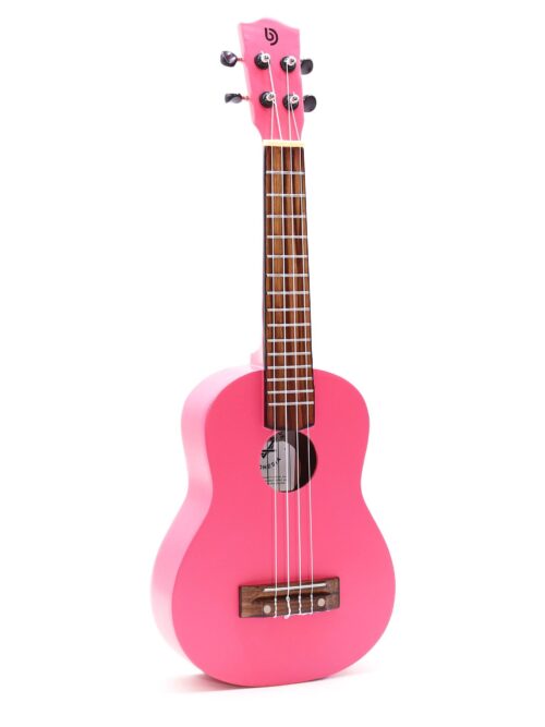 Artisan Made Ukulele - Bright Pink Finish (4 String)