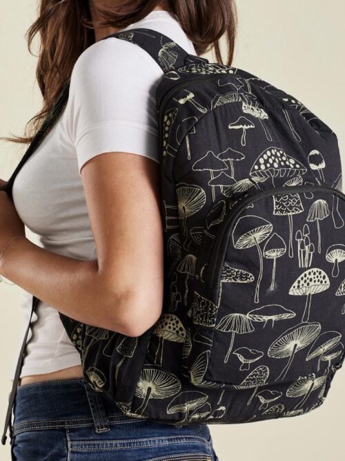 Mushroom 🍄 Print Backpack by Namaste